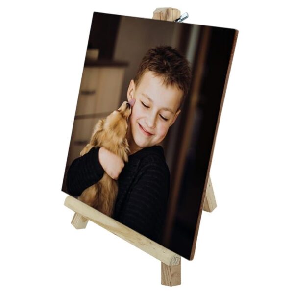 Azulejo Personalizado 20 x 20 con caballete de... - Imagen 2