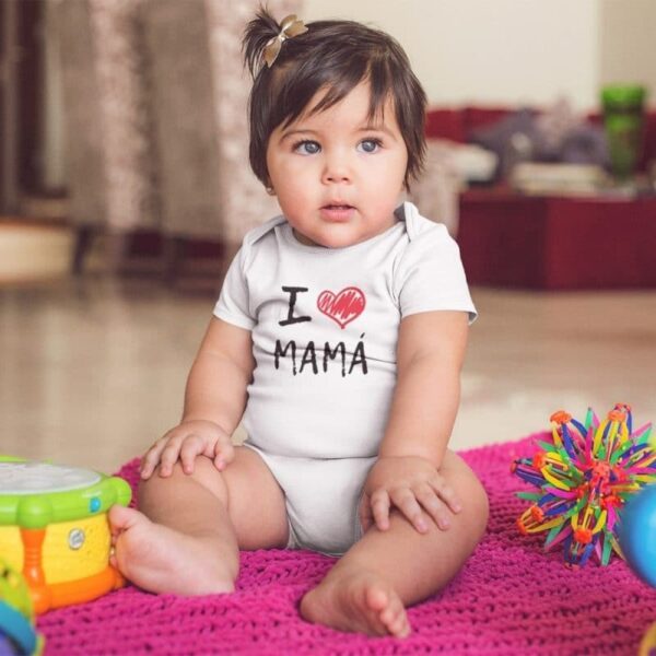 Body Bebé Personalizado Blanco - Imagen 3
