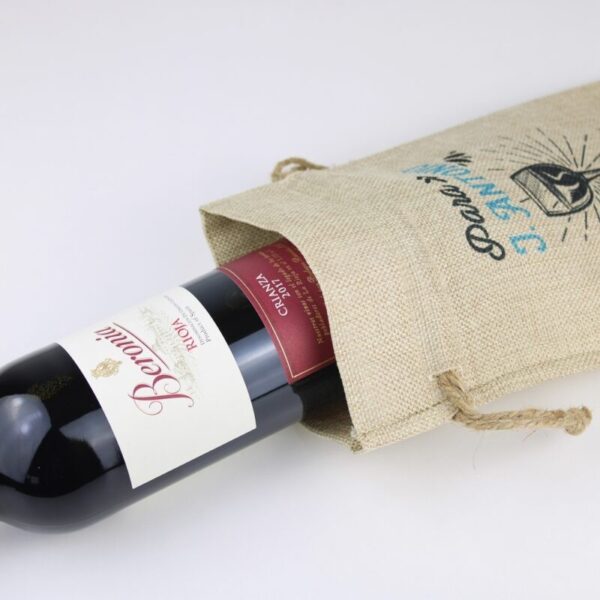 Bolsa Regalo Personalizada con Vino Rioja El... - Imagen 4