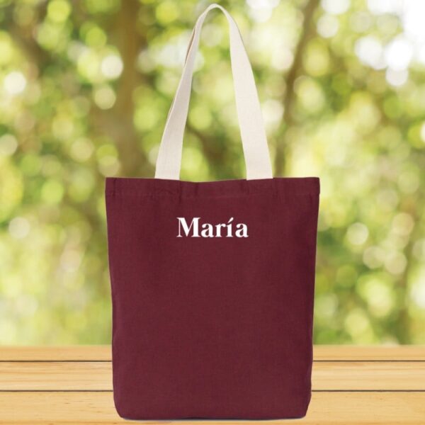 Bolso Tote Personalizado con Nombre - Imagen 4