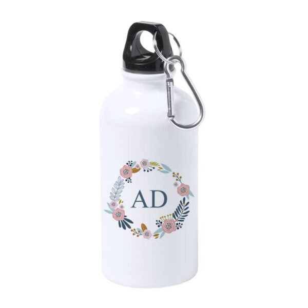 Botella Inicial Floral - Imagen 3