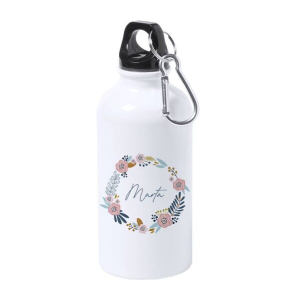 Botella Nombre Floral - Imagen 2