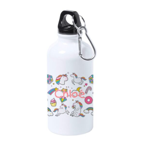 Botella Personalizada Estampado Unicornios - Imagen 2
