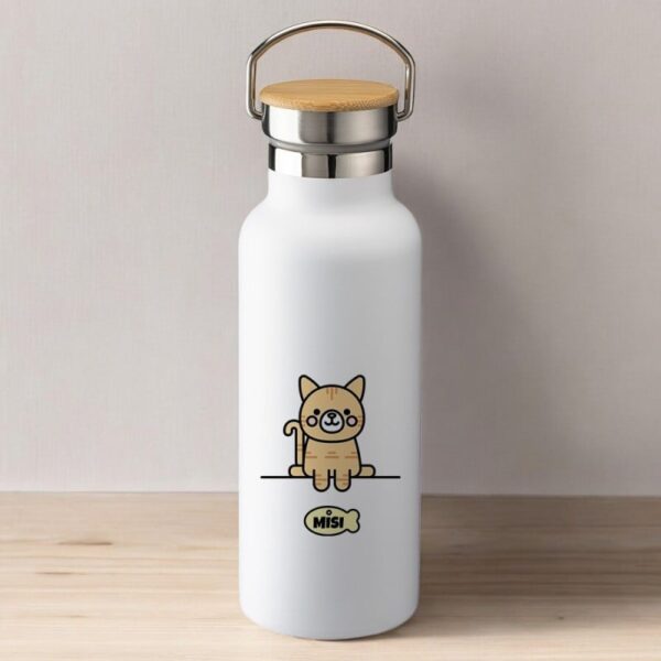 Botella Térmica Personalizada Mascota con Nombre - Imagen 2