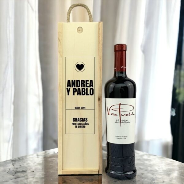 Caja 1 Botella de vino Tinto 