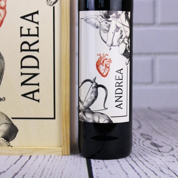 Caja 2 Botellas de Vino Rioja Diseño Cupido - Imagen 3
