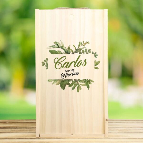Caja Regalo Personalizada Botella RuaVieja + 2... - Imagen 3