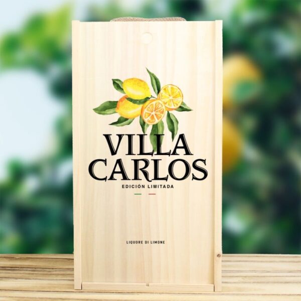Caja Regalo Personalizada Botella Villa Massa +... - Imagen 2