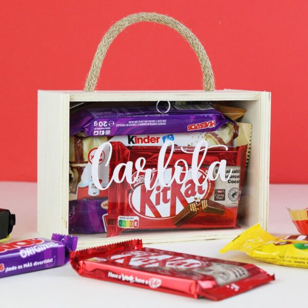 Caja Regalo Chocolatinas con Nombre - Imagen 2