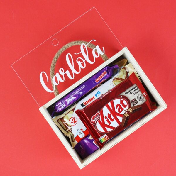 Caja Regalo Chocolatinas con Nombre - Imagen 3