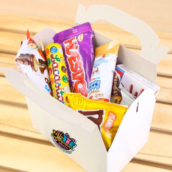 Caja Regalo Chocolatinas Personalizada Feliz... - Imagen 3