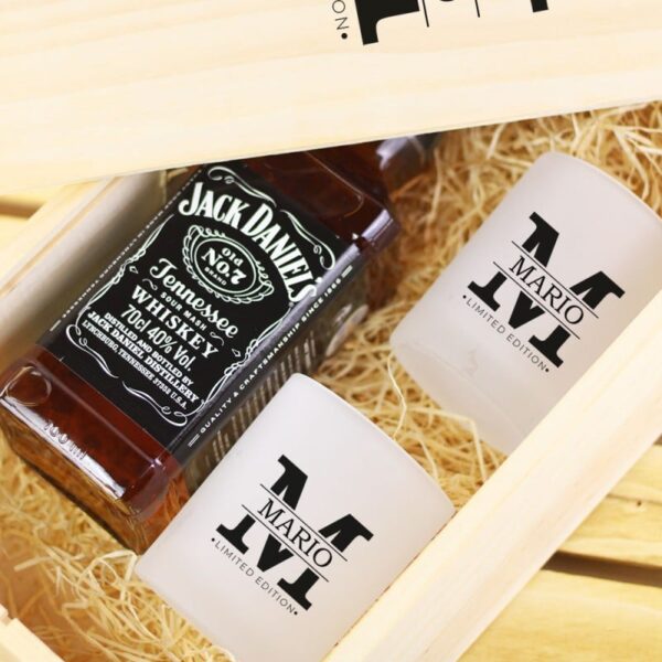 Caja Regalo Personalizada Botella Jack Daniel’s... - Imagen 3