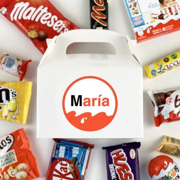 Caja Regalo Personalizada con Chocolatinas - Imagen 3