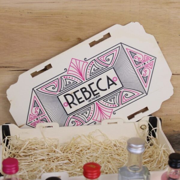 Caja Regalo Personalizada Degustación 5 Ginebras - Imagen 2