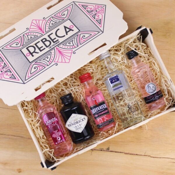Caja Regalo Personalizada Degustación 5 Ginebras - Imagen 3