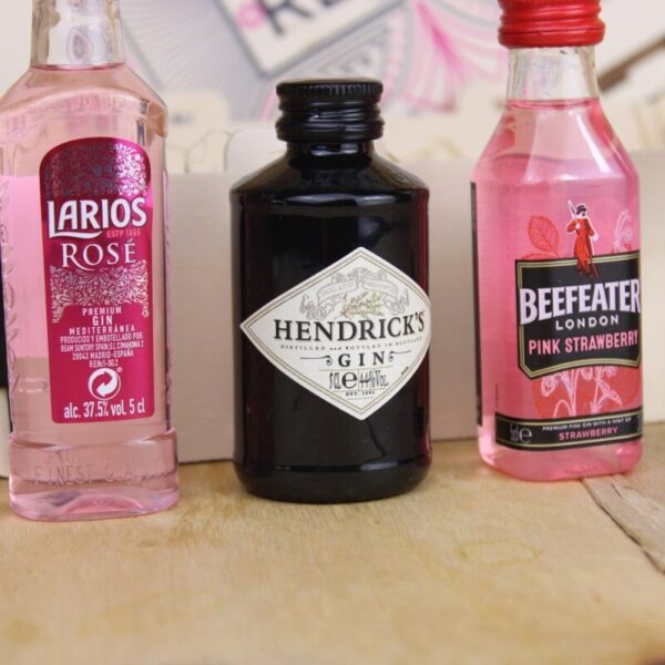 Caja Regalo Personalizada Degustación 5 Ginebras - Imagen 4