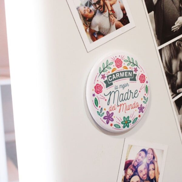 Chpa Imán Personalizado Feliz Día de la Madre - Imagen 2
