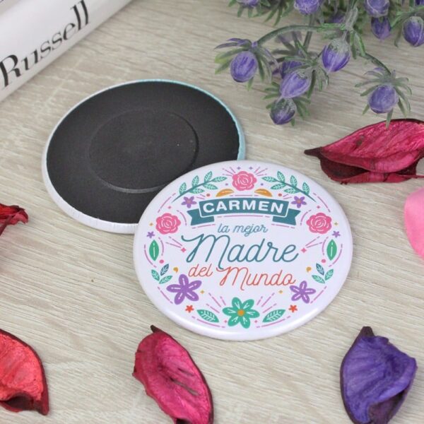 Chpa Imán Personalizado Feliz Día de la Madre - Imagen 3