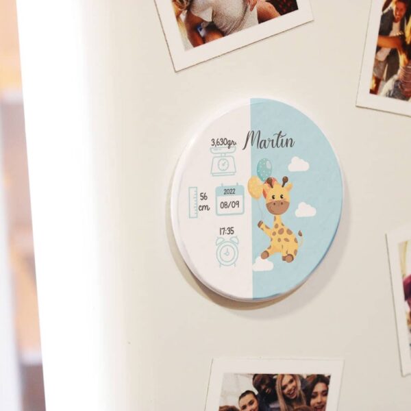Chapa Personalizada Natalicio - Imagen 3