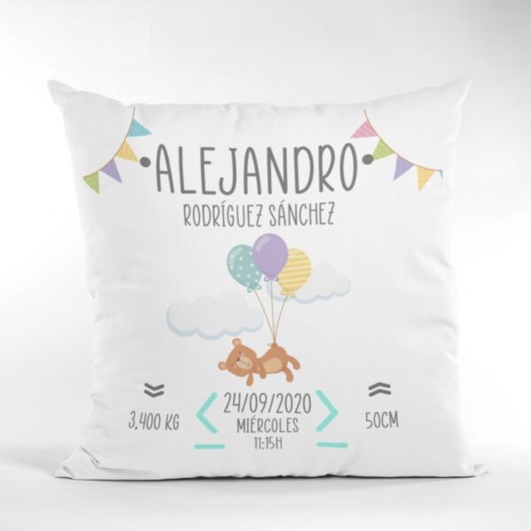 Cojín Natalicio Personalizado - Imagen 4