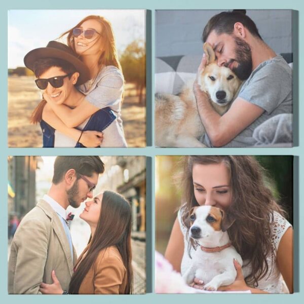 Collage 4 Lienzos Personalizados - Imagen 2