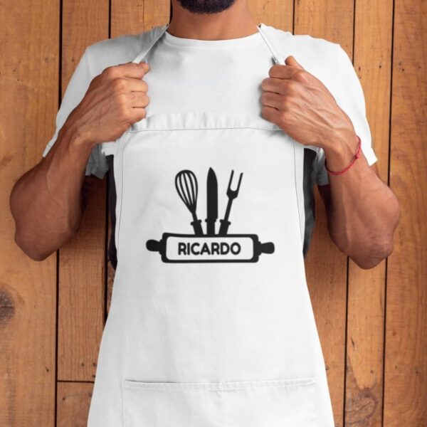 Delantal Personalizado con Nombre - Imagen 2