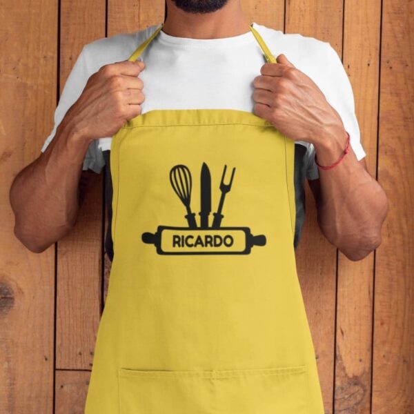 Delantal Personalizado con Nombre - Imagen 4