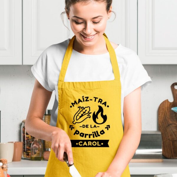 Delantal Personalizado Maiz Tra de la Parrilla - Imagen 4