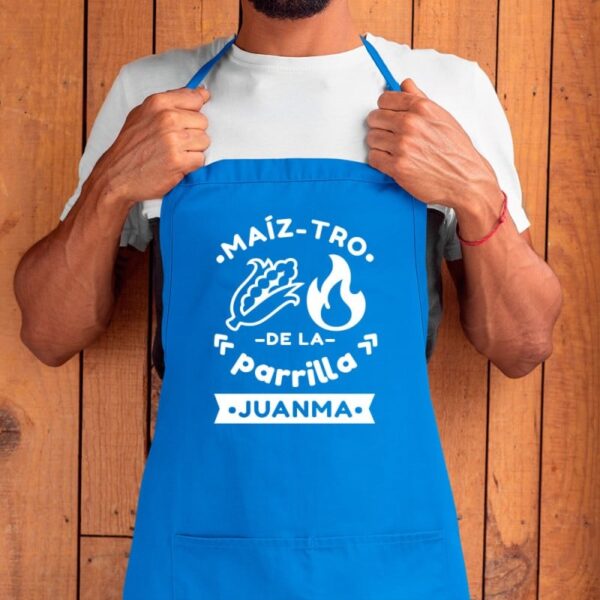 Delantal Personalizado Maiz Tro de la Parrilla - Imagen 8