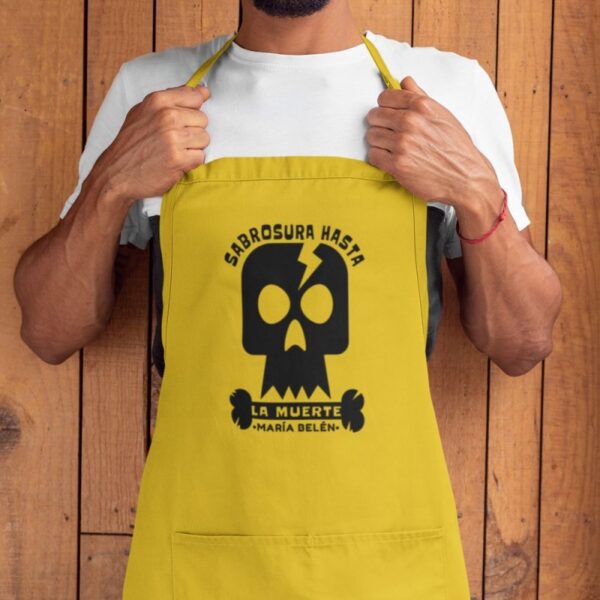 Delantal Personalizado Sabrosura Hasta la Muerte - Imagen 7