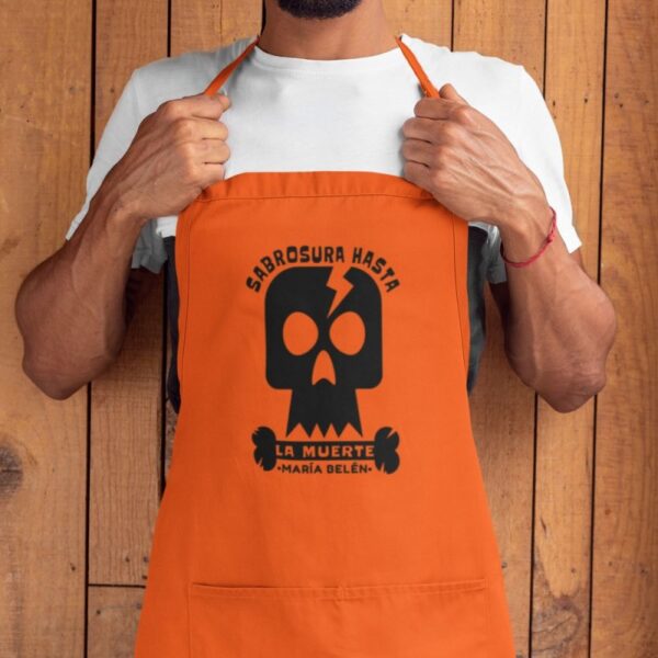 Delantal Personalizado Sabrosura Hasta la Muerte - Imagen 8