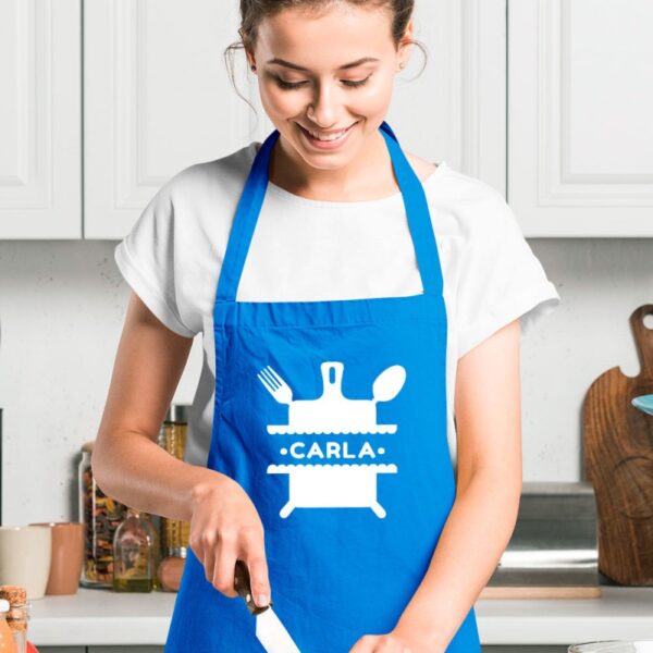 Delantal Personalizado Tabla y Cubiertos - Imagen 9