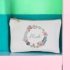 Estuche Neceser Nombre Floral