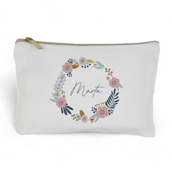 Estuche Neceser Nombre Floral - Imagen 2
