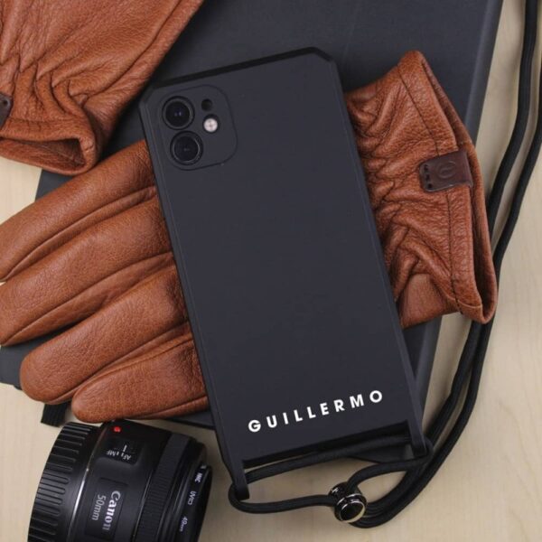 Funda Negra Personalizada con Cuerda - Imagen 2