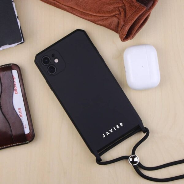 Funda Negra Personalizada con Cuerda - Imagen 3