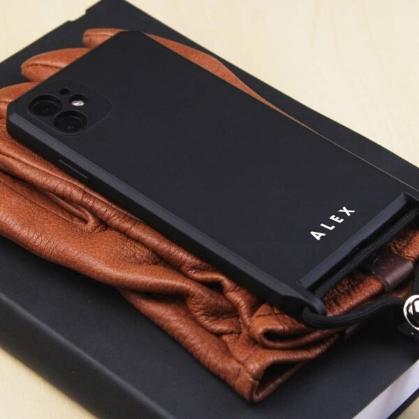 Funda Negra Personalizada con Cuerda - Imagen 4