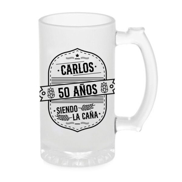 Jarra de Cerveza Cumpleaños - Imagen 2
