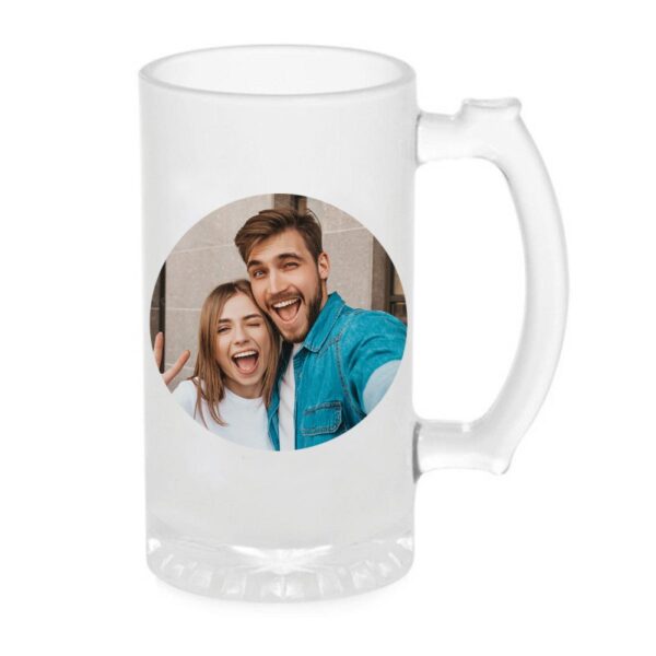 Jarra de Cerveza Personalizada con Foto - Imagen 2