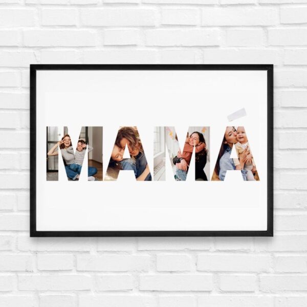 Lámina Personalizada con Fotos MAMÁ - Imagen 2