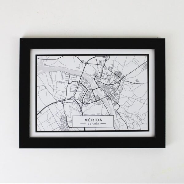 Lámina Personalizada con Mapa Ciudad o Pueblo - Imagen 2