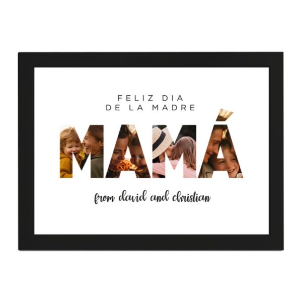 Lámina Personalizada MAMÁ Feliz Día de la Madre - Imagen 4