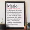 Lámina Personalizada Mejor Padre del Mundo