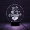 Lámpara Luminosa Personalizada Mejor Padre del... - Imagen 3