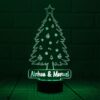 Lámpara Personalizada Árbol de Navidad