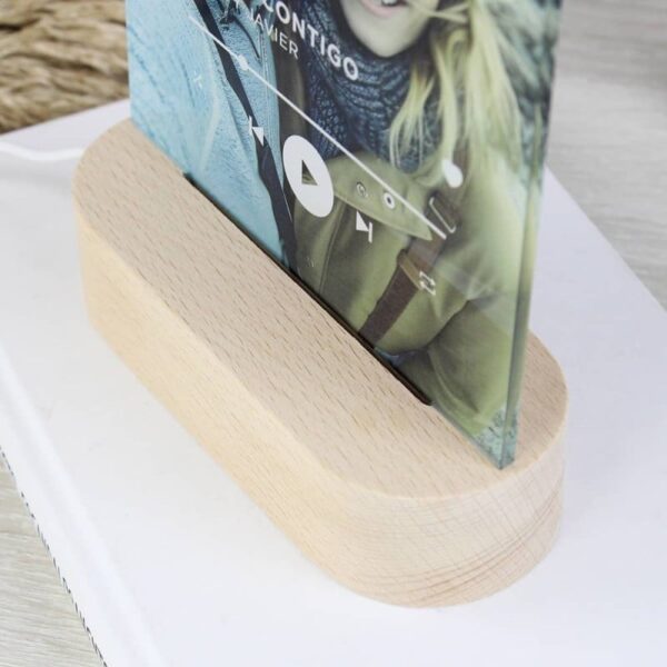 Marco de Madera con Led Personalizado - Imagen 7