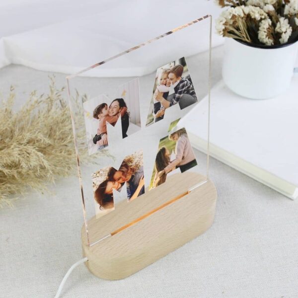 Lámpara Personalizada Fotos MAMÁ - Imagen 3