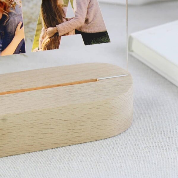 Lámpara Personalizada Fotos MAMÁ - Imagen 5