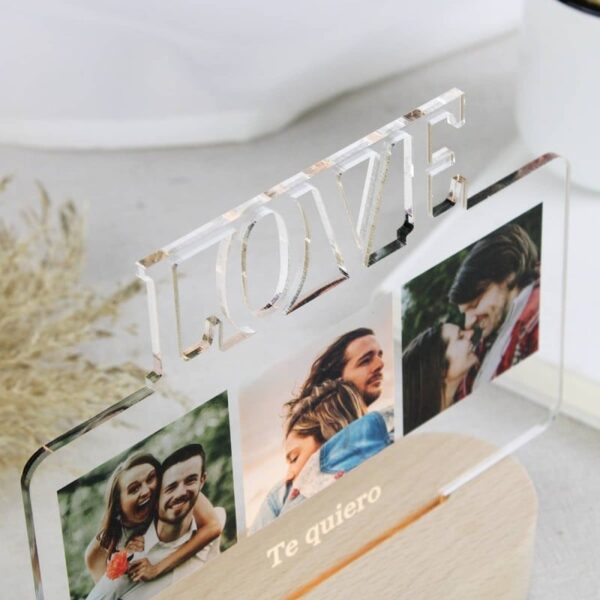 Lámpara Personalizada LOVE - Imagen 3