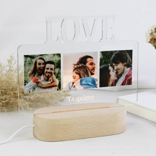 Lámpara Personalizada LOVE - Imagen 4